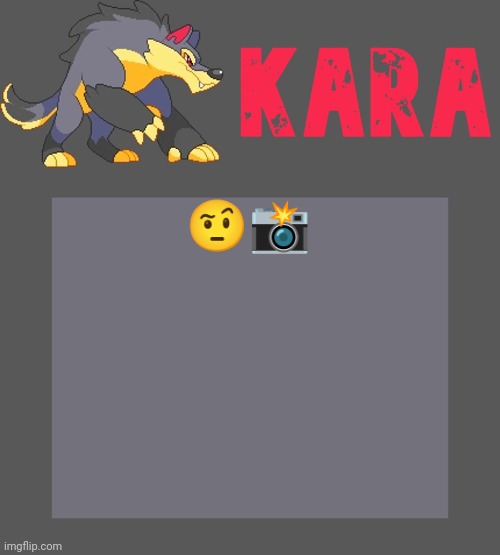 Kara's Luminex temp | 🤨📸 | image tagged in kara's luminex temp | made w/ Imgflip meme maker