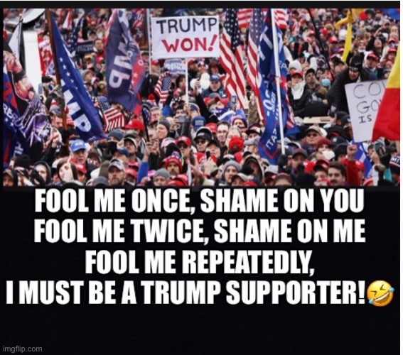 Trump Hails Loyal Supporters, the Smart and 'Not-So-Smart' Alike. | image tagged in donald trump,trump supporters,basket of deplorables,maga,lol so funny | made w/ Imgflip meme maker