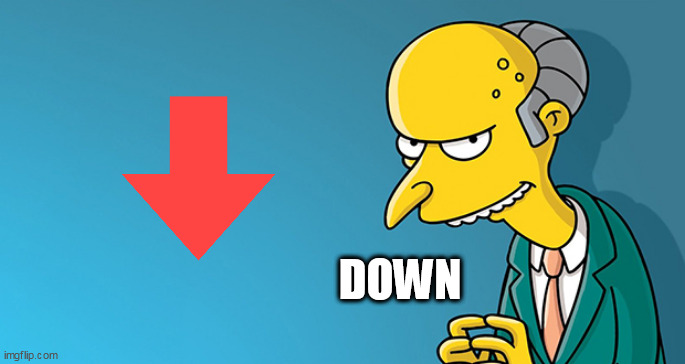 down | DOWN | image tagged in down | made w/ Imgflip meme maker