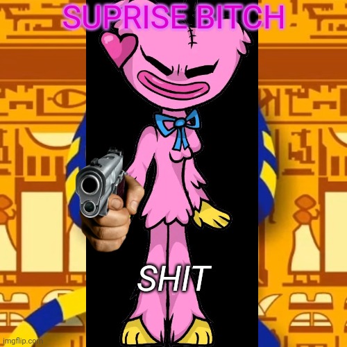 Zone Ankha | SHIT SUPRISE BITCH | image tagged in zone ankha | made w/ Imgflip meme maker