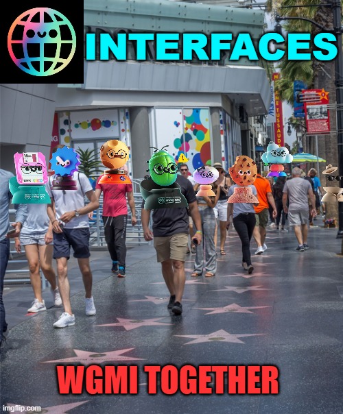 INTERFACES; WGMI TOGETHER | made w/ Imgflip meme maker