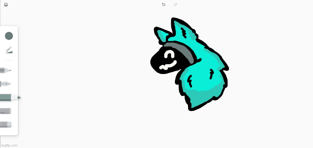 first time drawing protogen art on my computer! how'd i do? | image tagged in art,digital art,proto | made w/ Imgflip meme maker