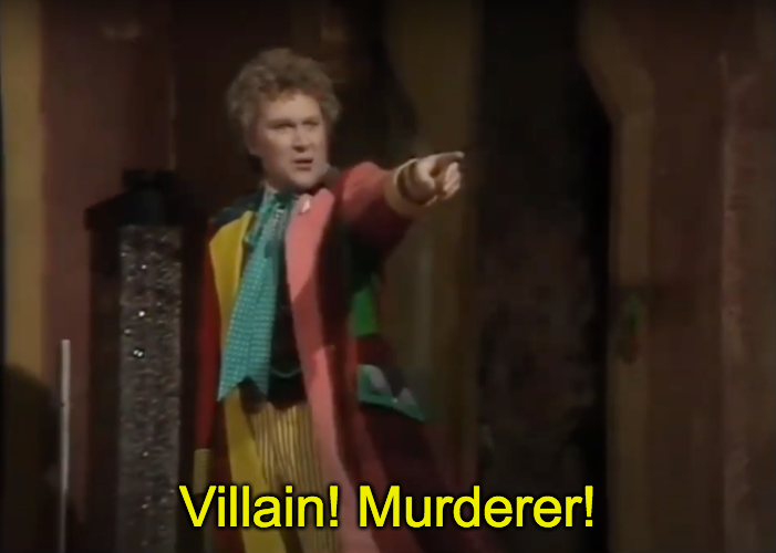 Villain! Murderer! Blank Meme Template