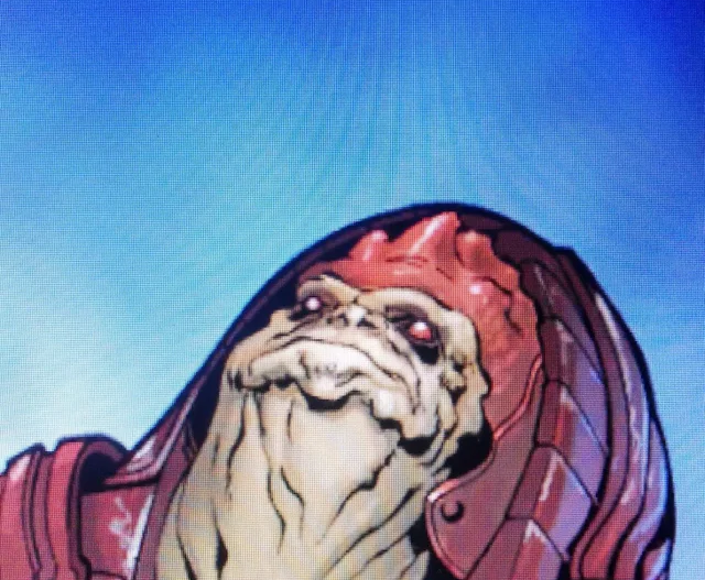 Disgusted Wrex Blank Meme Template