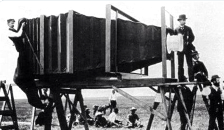 First Camera Invented Blank Meme Template