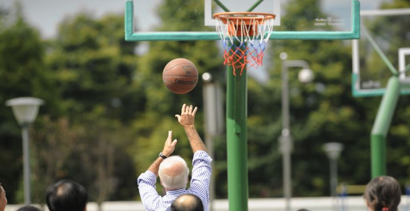 High Quality Joe biden basketballing Blank Meme Template