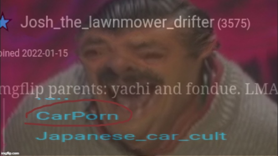 Josh PTSD | image tagged in josh ptsd | made w/ Imgflip meme maker