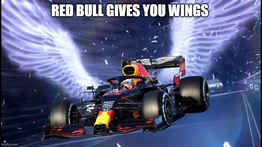 Redbull Meme Template | RED BULL GIVES YOU WINGS | image tagged in redbull meme template | made w/ Imgflip meme maker