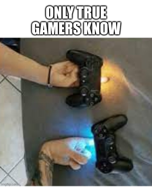 only gamers will know | ONLY TRUE GAMERS KNOW | image tagged in gamers | made w/ Imgflip meme maker