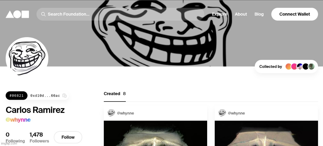 yeah this is the OG creator of troll face tbh im geekin he's selling troll face who could copyright it and prevent troll face me | made w/ Imgflip meme maker