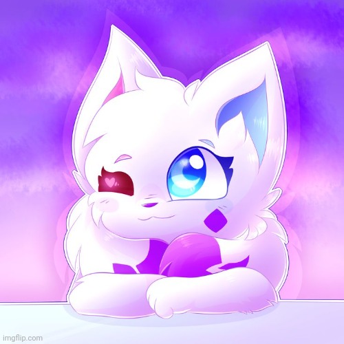 Kittydoggo!! (Art's not mine) | image tagged in furry,kittydog,cute | made w/ Imgflip meme maker