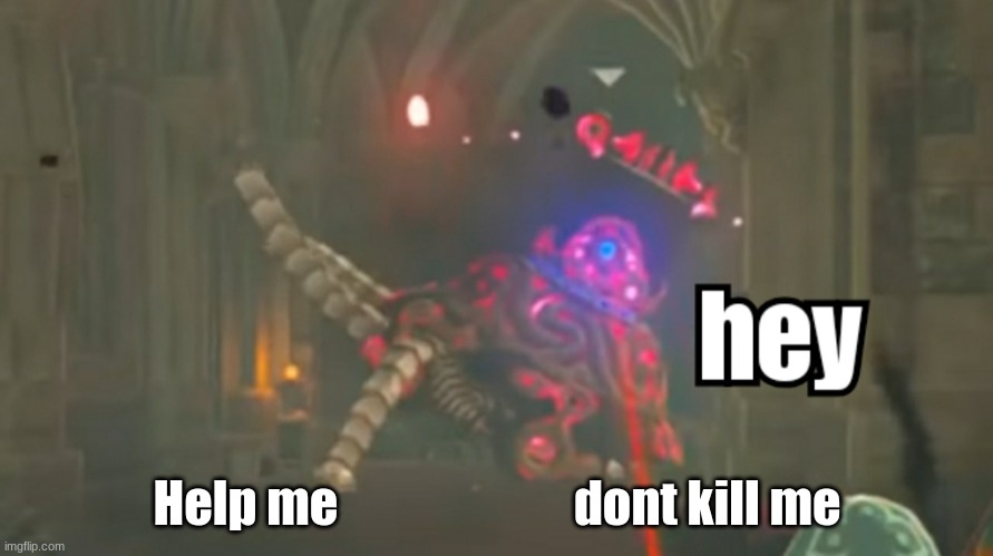 Guardian hey | Help me                        dont kill me | image tagged in guardian hey | made w/ Imgflip meme maker