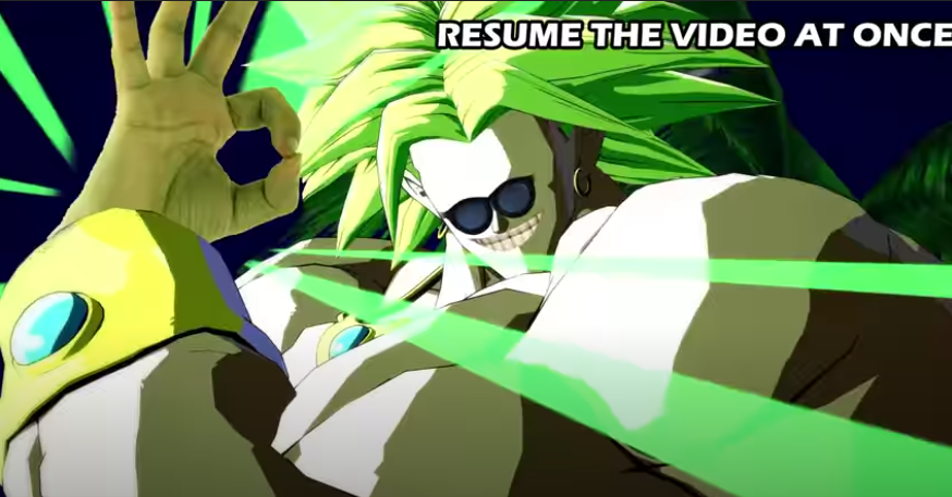 Broly gansta Blank Meme Template