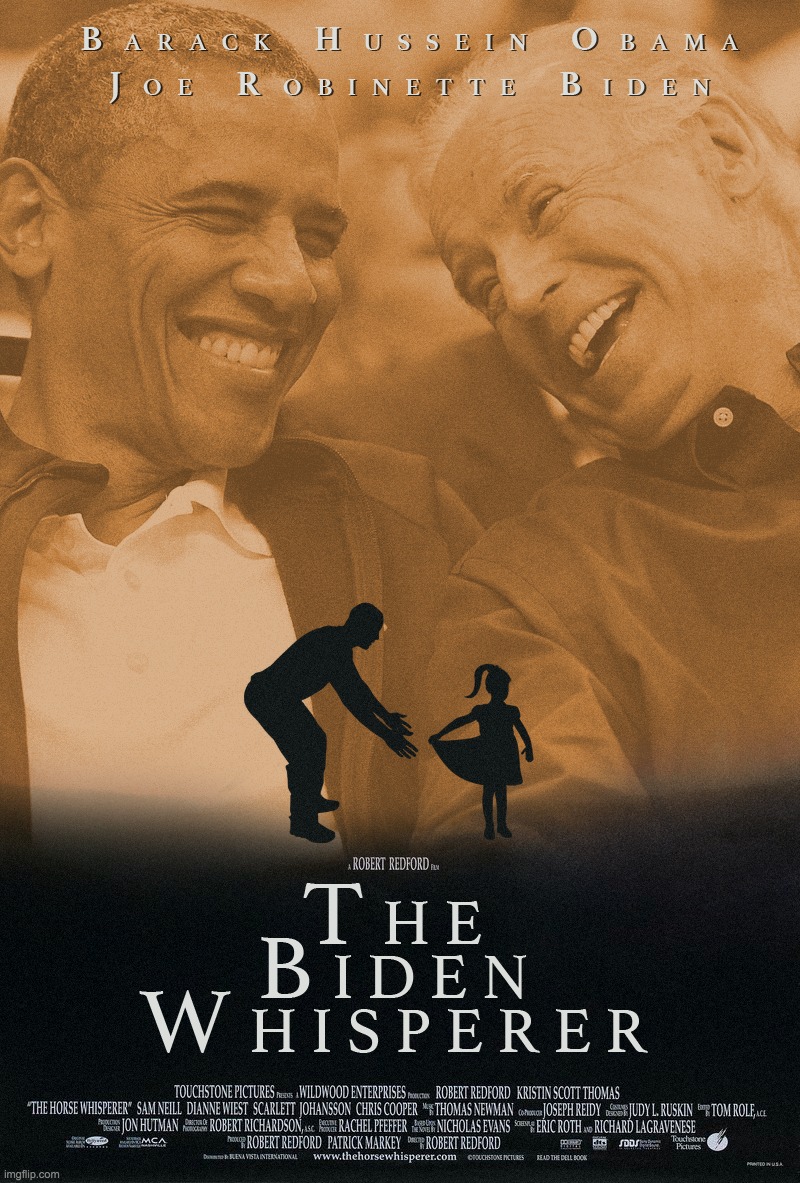 The Biden Whisperer | image tagged in joe biden,barack obama | made w/ Imgflip meme maker
