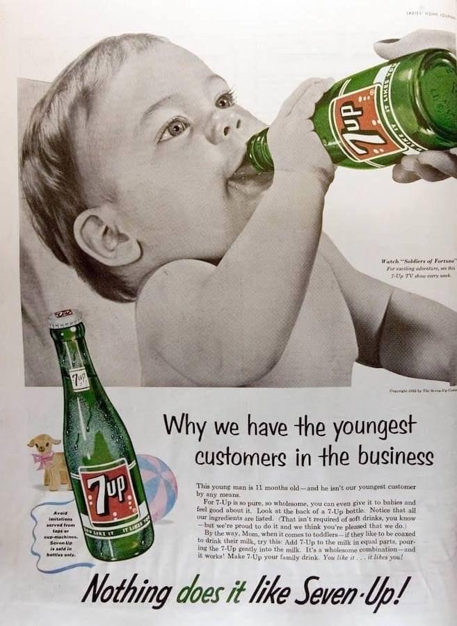 High Quality Curiously offensive vintage ads Blank Meme Template