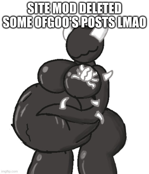 spike vore | SITE MOD DELETED SOME OFGOO'S POSTS LMAO | image tagged in spike vore | made w/ Imgflip meme maker