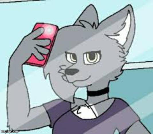 Art by Wisteriawolfieowo | image tagged in furry | made w/ Imgflip meme maker