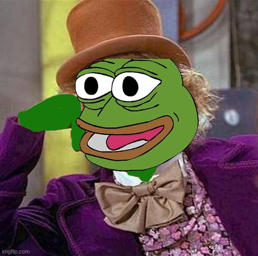 creepy thinking pepe | image tagged in creepy thinking pepe | made w/ Imgflip meme maker