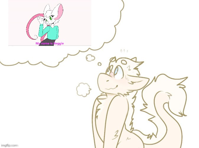 furbag thinks of reggie=extremely gay | made w/ Imgflip meme maker