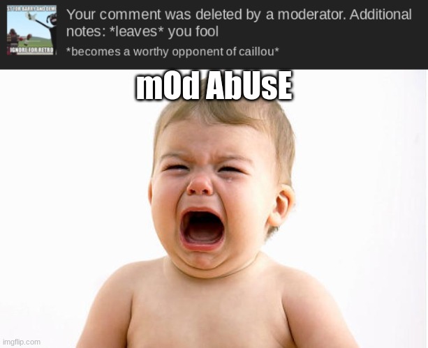 mOd AbUsE | made w/ Imgflip meme maker