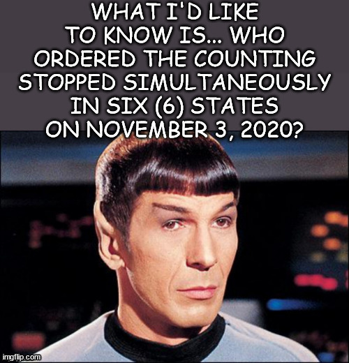 SPOCK ? | image tagged in politics | made w/ Imgflip meme maker