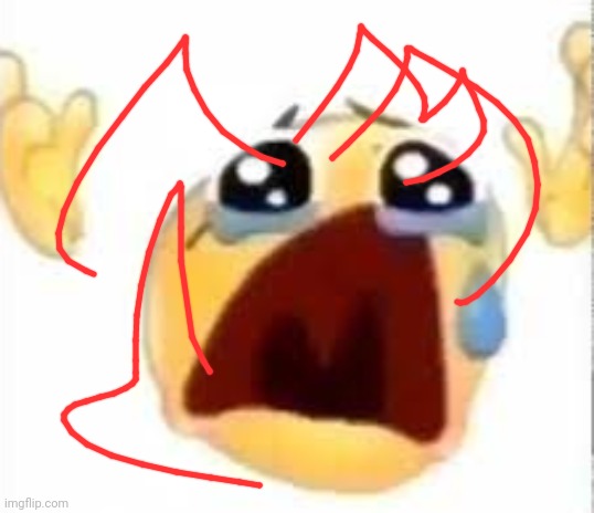 Crying emoji | image tagged in crying emoji | made w/ Imgflip meme maker