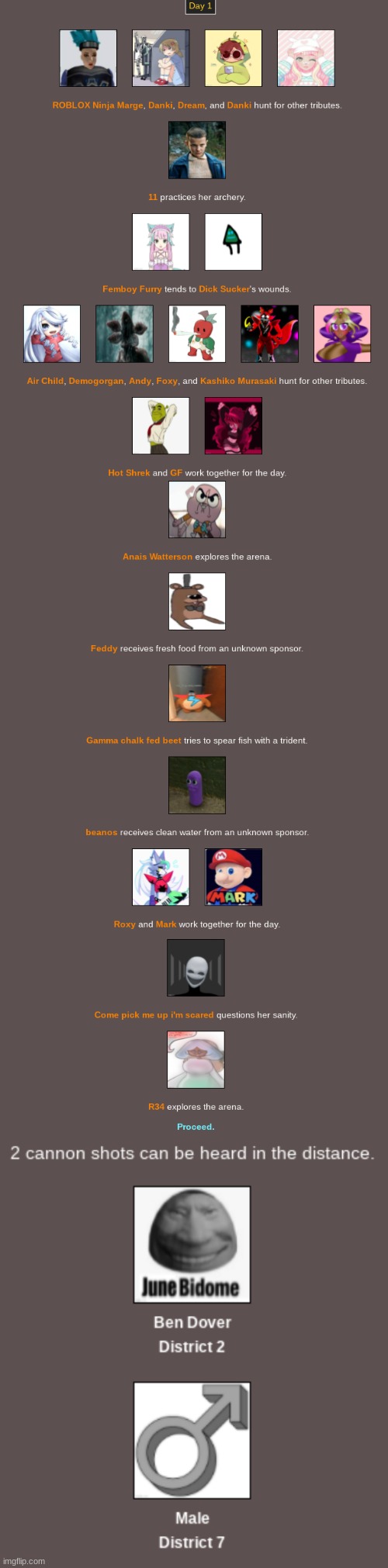 cry about it | image tagged in hunger games | made w/ Imgflip meme maker