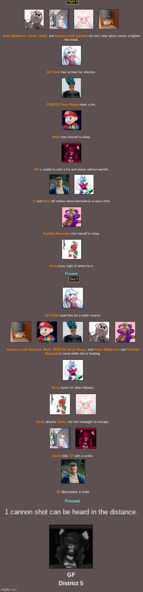 brb | image tagged in hunger games | made w/ Imgflip meme maker