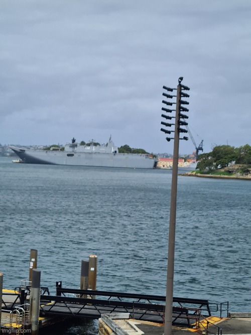 photo of a ship at sydney, australia | made w/ Imgflip meme maker