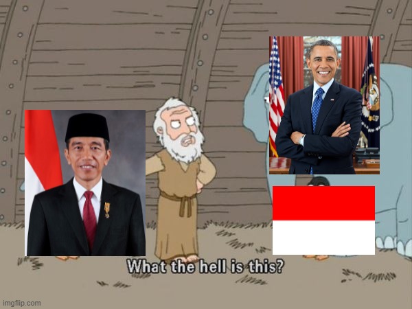 Indonesian president | image tagged in what the hell is this,indonesia,obama,president | made w/ Imgflip meme maker
