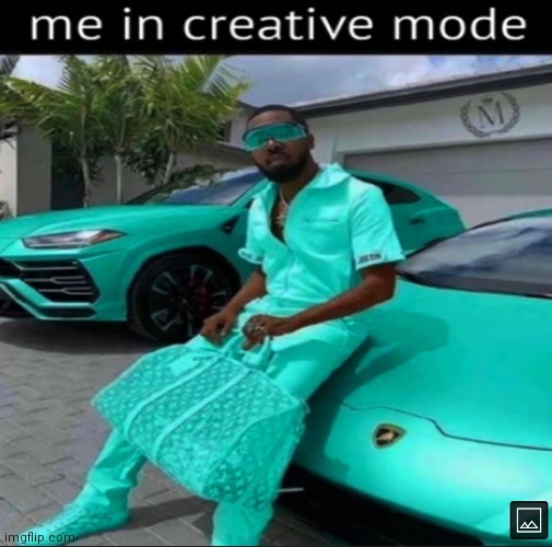 image tagged in memes,minecraft,diamonds,creative | made w/ Imgflip meme maker