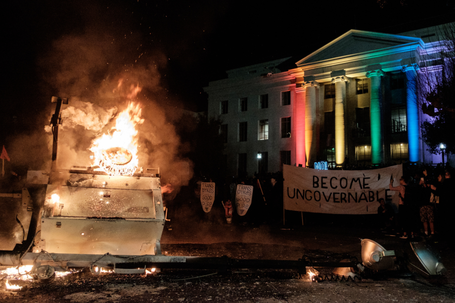 High Quality Berkley 2017 Protest Blank Meme Template