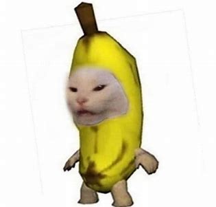 High Quality banana ccat Blank Meme Template