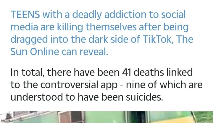 And how many people have died because of imgflip? 0 right? This is the final proof that imgflip is better than tiktok | image tagged in memes,funny,tiktok,tiktok sucks | made w/ Imgflip meme maker