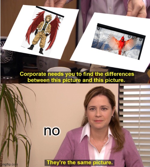 They're The Same Picture | no | image tagged in memes,they're the same picture | made w/ Imgflip meme maker