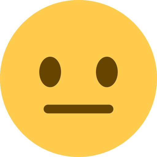 High Quality Neutral Emoji Blank Meme Template