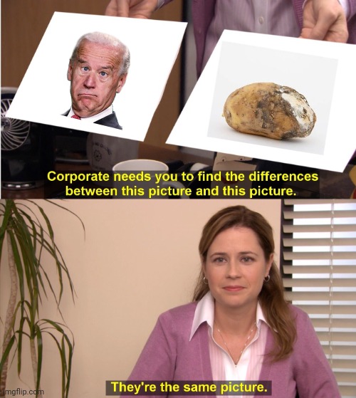 Rotten Potato | image tagged in memes,they're the same picture | made w/ Imgflip meme maker