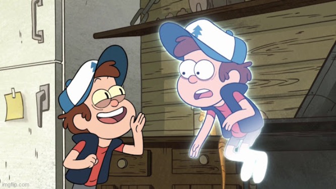 Guess What? Bipper (Bill) and Dipper | image tagged in guess what bipper bill and dipper | made w/ Imgflip meme maker