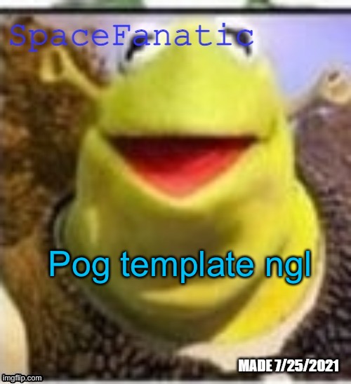 PFFFT | Pog template ngl | image tagged in spacefanatic announcement temp | made w/ Imgflip meme maker