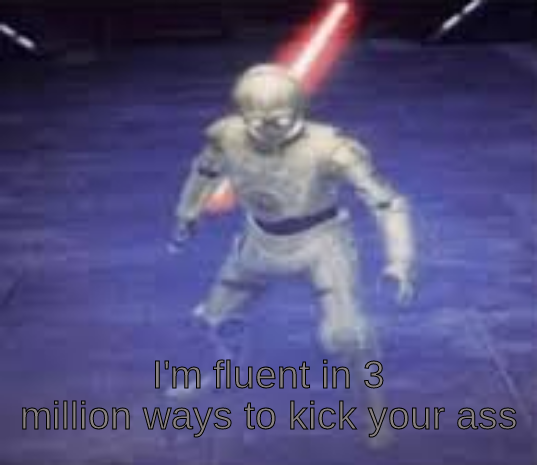 Sith C-3PO Blank Meme Template