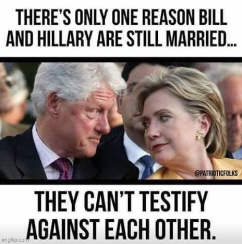 They both done so many illegal things | image tagged in hillary clinton,bill clinton | made w/ Imgflip meme maker