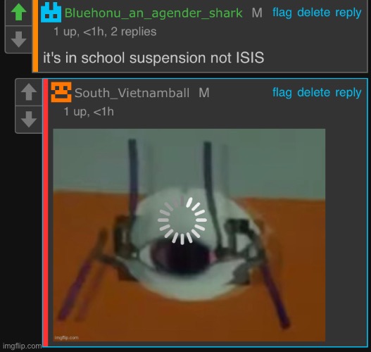 might turn this into a temp lmao | image tagged in loading wheatley crab | made w/ Imgflip meme maker