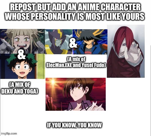 Clever Title | IF YOU KNOW, YOU KNOW | image tagged in anime,anime meme | made w/ Imgflip meme maker
