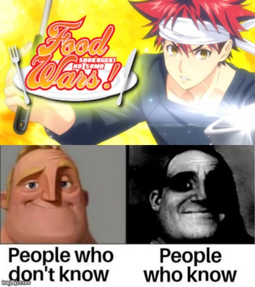 Anime food wars Memes & GIFs - Imgflip