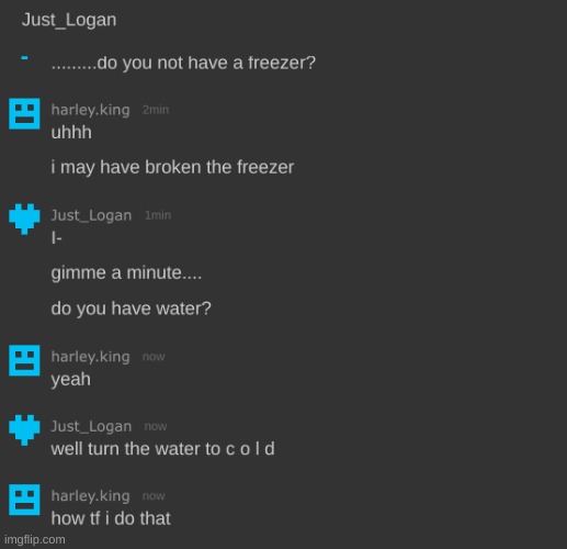 context: i burned myself | made w/ Imgflip meme maker