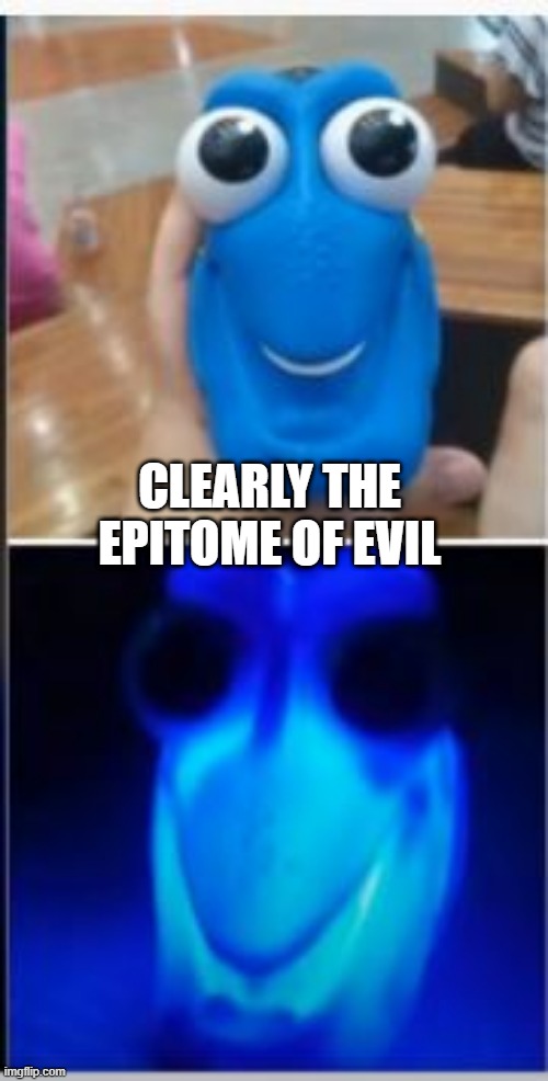 Night Light | CLEARLY THE EPITOME OF EVIL | image tagged in you had one job | made w/ Imgflip meme maker