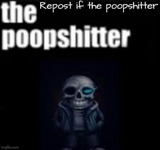 the poopshitter | Repost if the poopshitter | image tagged in the poopshitter | made w/ Imgflip meme maker