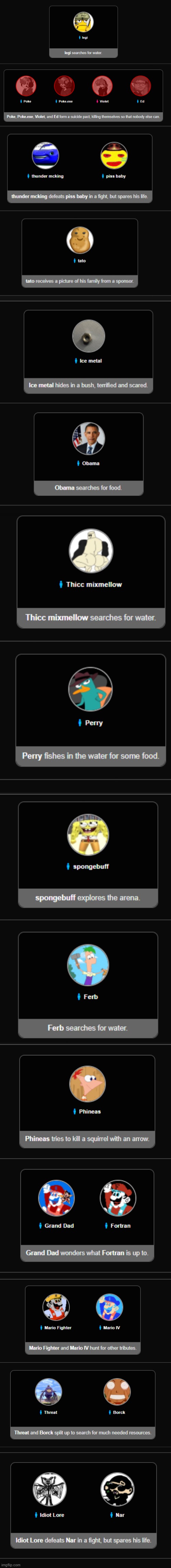 Day 2 | image tagged in hunger games | made w/ Imgflip meme maker