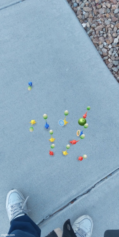 Me and the pikmin squad | made w/ Imgflip meme maker