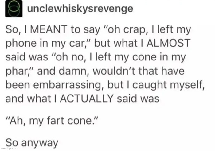 ah my fart cone | made w/ Imgflip meme maker